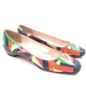 Vintage Emilio Pucci Low Heel Ballet Flats Size 38